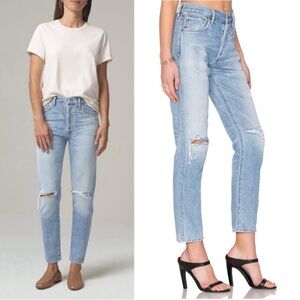 Citizens Of Humanity Liya High Rise classic fit crop